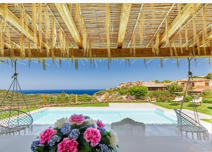 Sardinia Family - Mariapia With Private Pool And Seaview Porto Cervo
