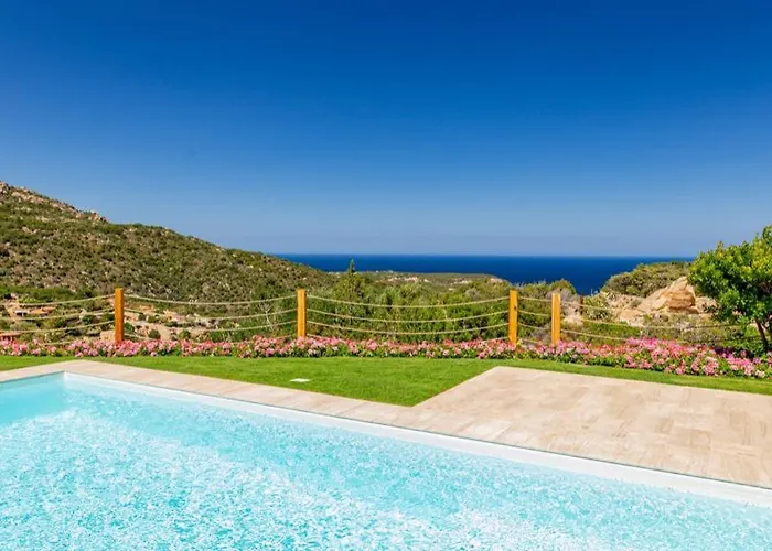 Villa Sardinia Family - Mariapia With Private Pool And Seaview Porto Cervo