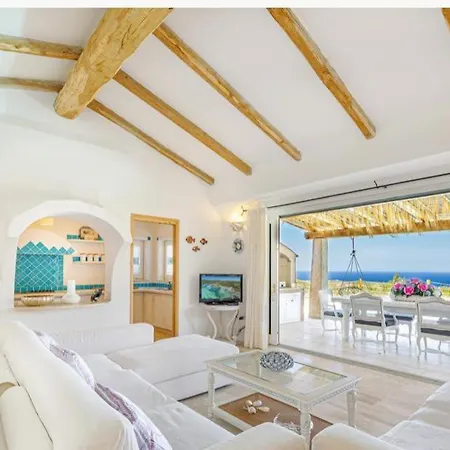 Sardinia Family - Mariapia With Private Pool And Seaview Villa Porto Cervo