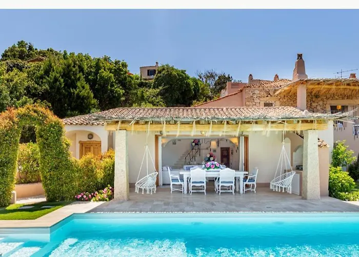 Villa Sardinia Family - Mariapia With Private Pool And Seaview *