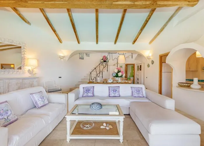 Sardinia Family - Mariapia With Private Pool And Seaview Villa Porto Cervo